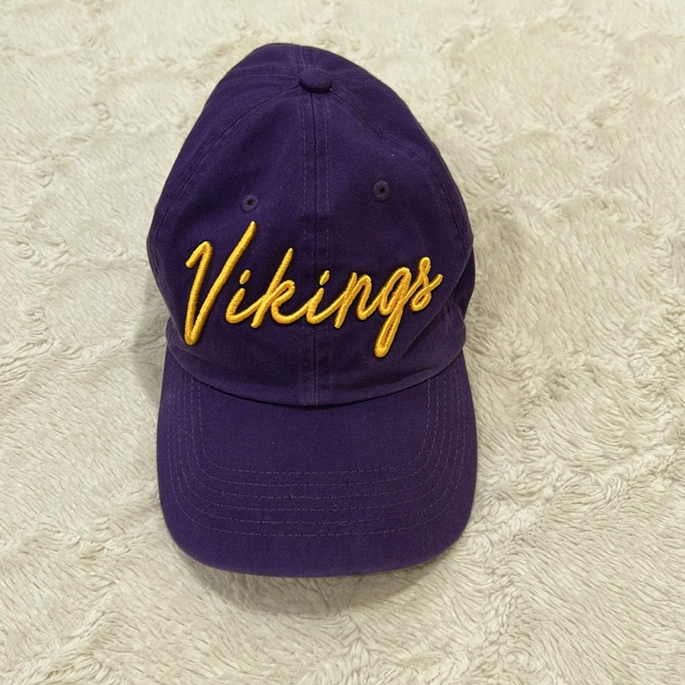 Vikings Purple & Marigold NFL Baseball Cap